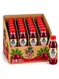 Acılı 330 ml Şifa Şalgam Suyu (24'lü Koli)