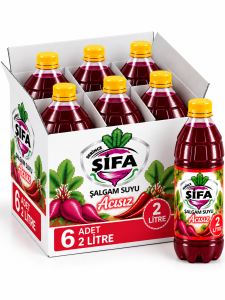 Acısız 2 Litre Şifa Şalgam Suyu (6'lı Koli)