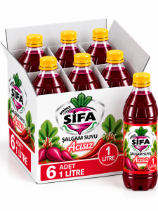Acısız 1 Litre Şifa Şalgam Suyu (6'lı Koli)