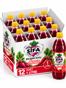 Acısız 1 Litre Şifa Şalgam Suyu (12'li Koli)