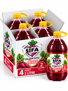 Acısız 2 Litre Şifa Şalgam Suyu (4'lü Koli)